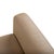 Quant Armchair Leather Beige Sand by COR For Sale - Image 6 of 14