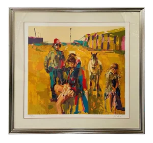 Nicola Simbari " La Famille Du Cirque" Serigraph or Print, Signed and Numbered