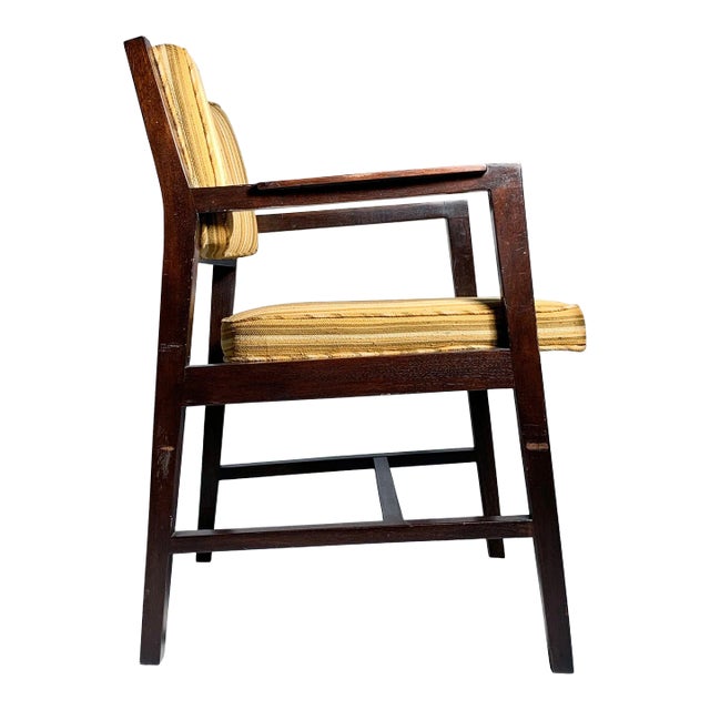 Architectural Designer Desk Chair By Edward Wormley for Dunbar For Sale