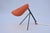 Red Table Lamp by Jean Boris Lacroix for Falkenbergs Lighting, Sweden, 1950s For Sale - Image 8 of 14