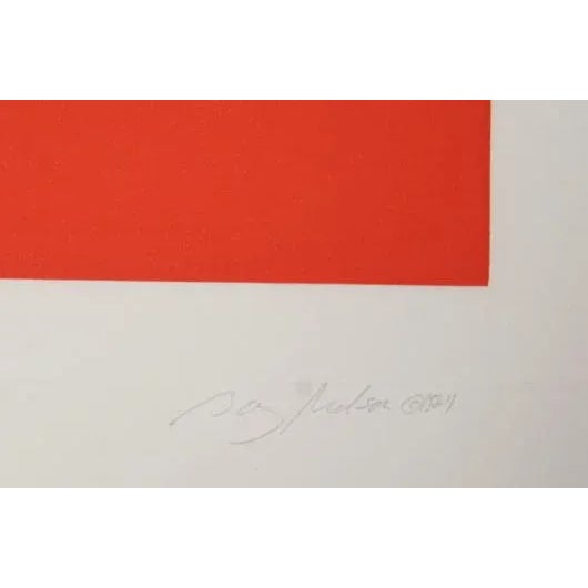 Artist: Barry Nelson, British/American (1937 - ) Title: Paralax XIX Year: 1981 Medium: Etching with Aquatint, Signed and...