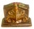 Shabby Chic Early 20th Century Antique Art Nouveau Carved Wood Bookends - a Pair For Sale - Image 3 of 13
