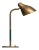 Modern Danish Brass and Vinyl Table Lamp by Vilhelm Lauritzen, 1940s For Sale