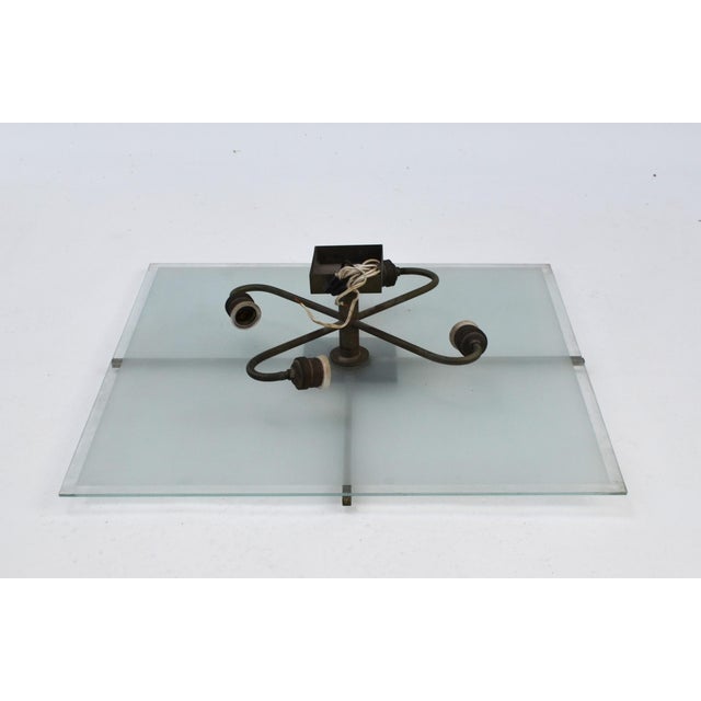 Rare and well documented light designed around 1930 by elmar berkovich for the metz & co amsterdam department store. Metz...