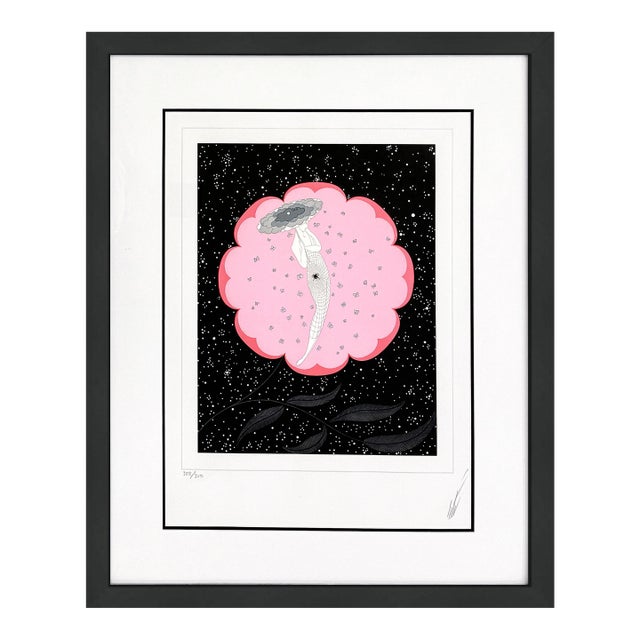 1980s Erté, Monte Carlo (Framed Hand Signed Serigraph) For Sale