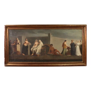 French Artist, The Aldobrandini Wedding, 1850, Oil on Canvas, Framed For Sale