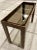 Wood Mid-Century Modern Henredon Faux Tortoise Shell Parsons Console Table For Sale - Image 7 of 13