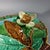 Green Minton Majolica Chestnut Server With Spoon For Sale - Image 8 of 15
