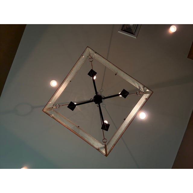 Contemporary Calibougie 24 Inch Square Pendant Light For Sale - Image 4 of 5