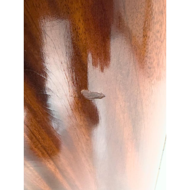 Swedish Modern Sideboard in Pyramid Mahogany, 1940s For Sale - Image 10 of 14