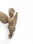Gold Italian Hand-Carved Marble Allegorical Winged Figures, 1980, Set of 2 For Sale - Image 8 of 10