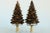 Tiger's Eye Christmas Tree Lamp Finial on Brass Hardware For Sale In Madison - Image 6 of 8