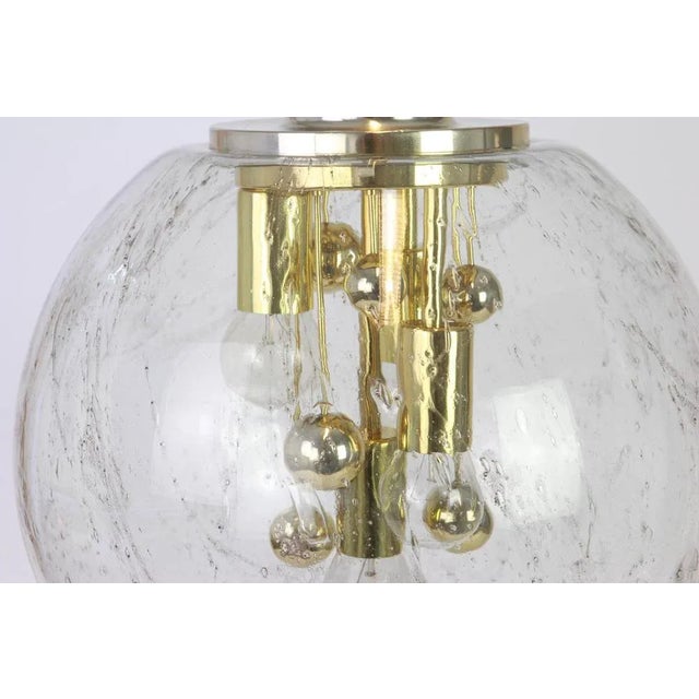 Large Sputnik Big Ball Pendant from Doria, Germany, 1970s For Sale - Image 4 of 6