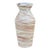 Marbled Stoneware Angular Vase For Sale