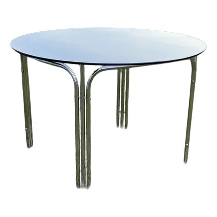 Mid-Century Tubular Chrome Coffee Table, 1960s For Sale