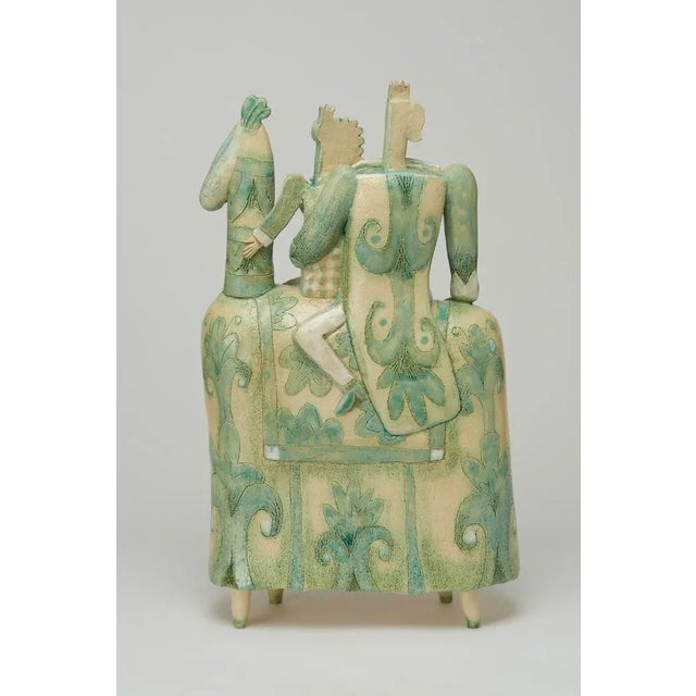 Contemporary Re Is the Queen Ceramic by Michele Fabbricatore For Sale - Image 3 of 4