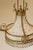 Gold Art Nouveau Chandelier in 5-Light Golden Brass, 1890s For Sale - Image 8 of 12