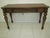 1980s Tommy Bahama Style Writing Desk One Drawer Medium Tone For Sale - Image 12 of 12
