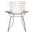 1950s Mid Century Harry Bertoia Chrome Chair for Knoll For Sale
