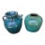 Chinese Antique Green Vase, Pair For Sale