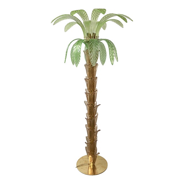 Floor Lamp in Murano Glass, 1980s For Sale