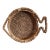Vintage Woven Wicker Rattan Fish-Shaped Decorative Basket Tray For Sale
