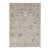 Modern Oushak Style Hand-Knotted Wool Rug – Floral Design in Sage & Slate 9x12 For Sale