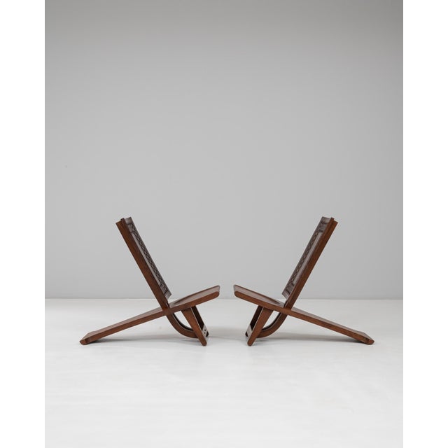 20th Century African Wooden Carved Chairs from Congo - A Pair For Sale - Image 4 of 18