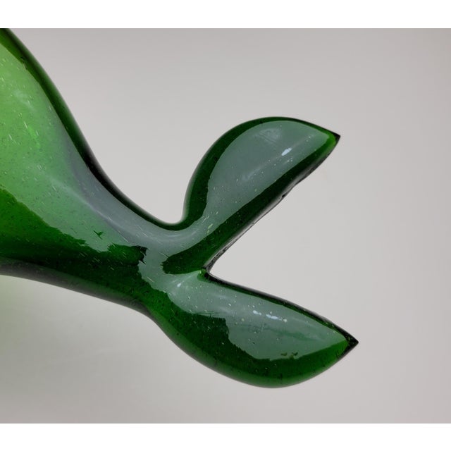 1950s Mid Century Blenko Art Glass Fish For Sale - Image 13 of 18