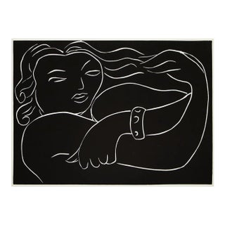 1990 After Henri Matisse, "Pasiphaé" Black and White Print For Sale