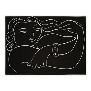 1990 After Henri Matisse, "Pasiphaé" Black and White Print