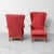1950s Armchairs in Fabric and Walnut Wood attributed to Paolo Buffa, 1950s, Set of 2 For Sale - Image 5 of 10
