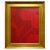 2020s Ron Giusti Mini Royal Orchid Red Vermillion Acrylic Painting For Sale - Image 5 of 5