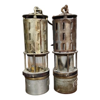 Antique Miners Lamps For Sale