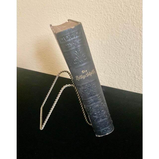 Antique 19th Century Holy Bible in German Circa 1898 For Sale In Palm Springs - Image 6 of 18