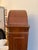 Chippendale 1970s Walnut Veneer Wall Curio For Sale - Image 3 of 7