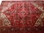 Vintage Heriz Rug, Hand-Knotted Wool, Geometric Medallion Pattern, Red & Navy, 8x10 For Sale - Image 9 of 10