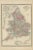 Antique Map of England and Wales by Johnson, 1872 For Sale