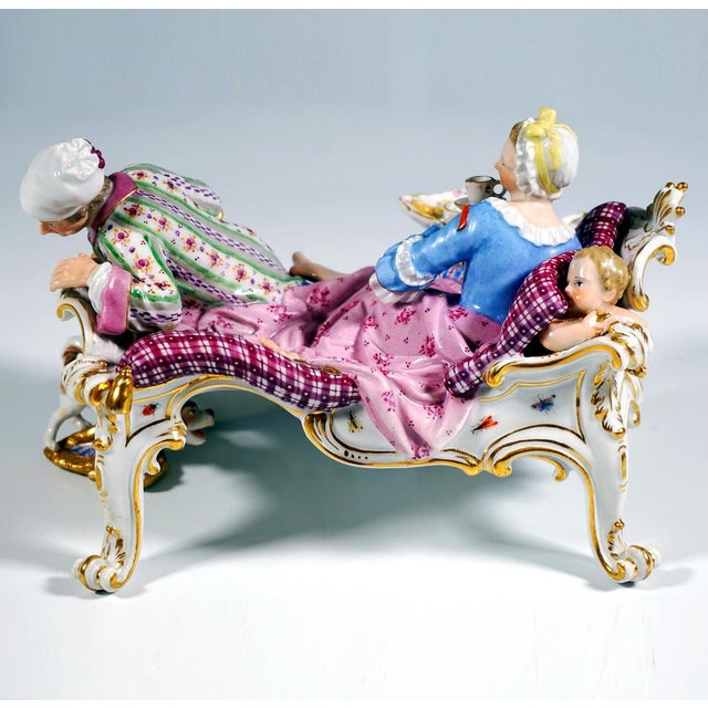 Figurine by J.J. Kaendler for Meissen, Germany, 1870 For Sale - Image 4 of 10