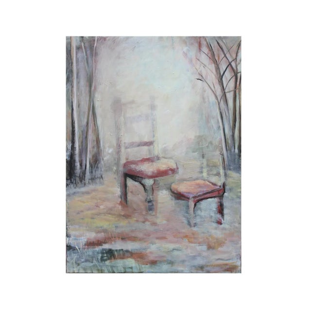 Plastic Lin Swanner Abstract Chair Still Life in a Forest 2000 For Sale - Image 7 of 7