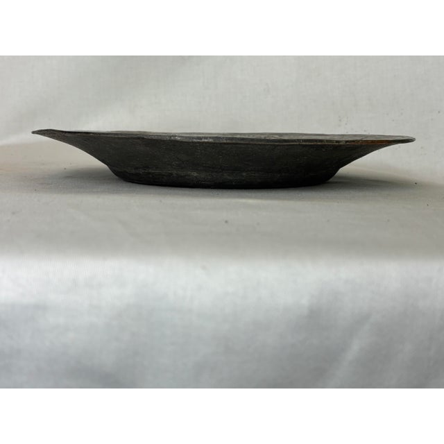 19th Century Incised Tinned Copper Ottoman Platter For Sale - Image 4 of 5
