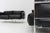 LC2 Two-Seater Sofas by Le Corbusier for Alivar, 1980s, Set of 2 For Sale - Image 3 of 15