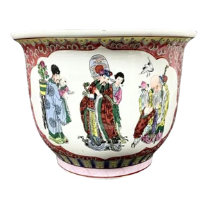 Chinese Famille Rose Porcelain Planter