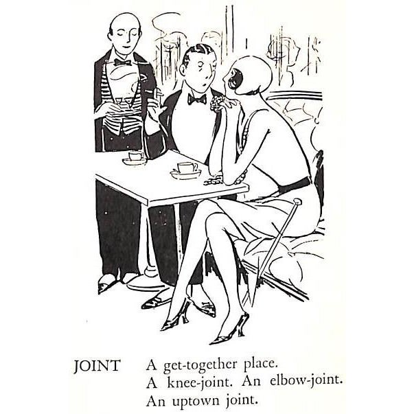 Paper "The Deb's Dictionary" 1931 Herford, Oliver For Sale - Image 7 of 12