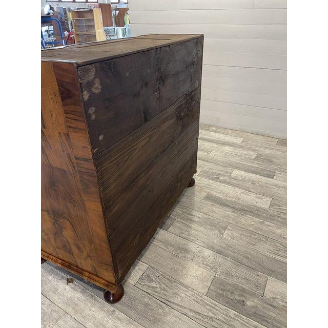 Double Curved Barok Tabernakel Secretaire, German, 1750 For Sale - Image 13 of 18