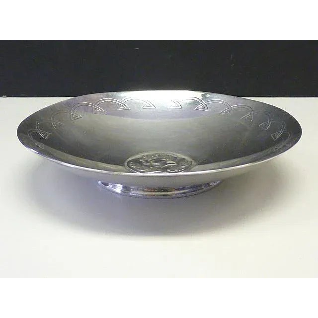 1937 George VI Queen Elizabeth Coronation Coin Set Elkington Silver Plate Dish For Sale - Image 4 of 7