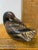 19th Century Carved & Lacquered Wooden Korean Wedding Duck Figure