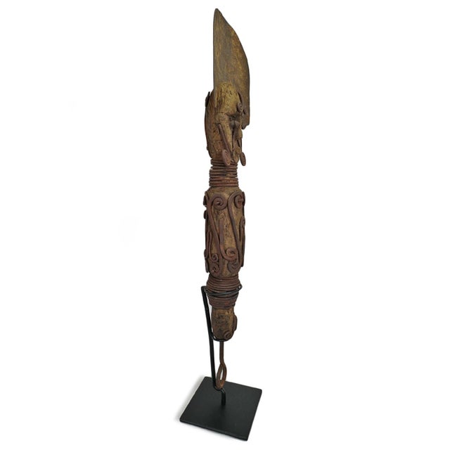 Tribal Antique Ibibio Cross River Nigerian African Figure For Sale - Image 3 of 8