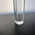 Transparent Modern Crystal Glass Paperweight, Octagonal Pillar, Late 20th Century For Sale - Image 8 of 14