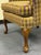 Late 20th Century Upholstered Wingback Chairs - A Pair For Sale - Image 10 of 12